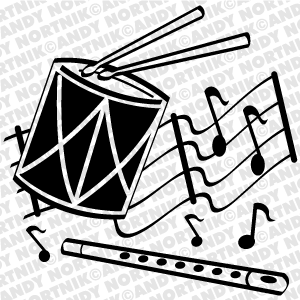 Drum And Flute Clipart