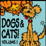 dogs and cats clip art