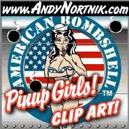 Pinup Girl Clip Art