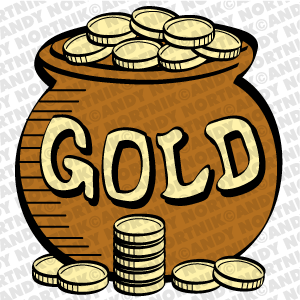 Pot Of Gold Clipart